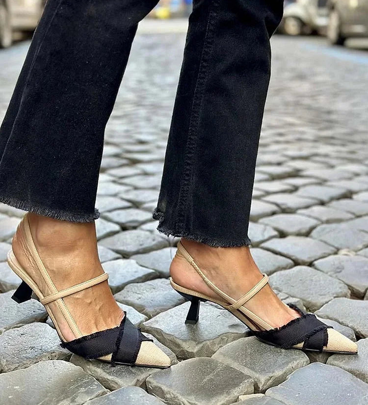 Florette - Elegantne slingback kingad