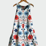 Lillemustriga Kleid