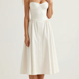 Odete - Midi kleit struktureeritud korpusega