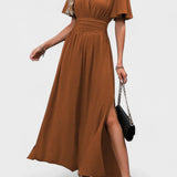 Eterna - Elegantne Must Maxi Kleid