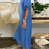Ibiza - Denim Maxi Kleid