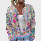 Teresa - Sügisesed Lilled Cardigan
