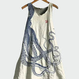 Käkilise Muster Kleid