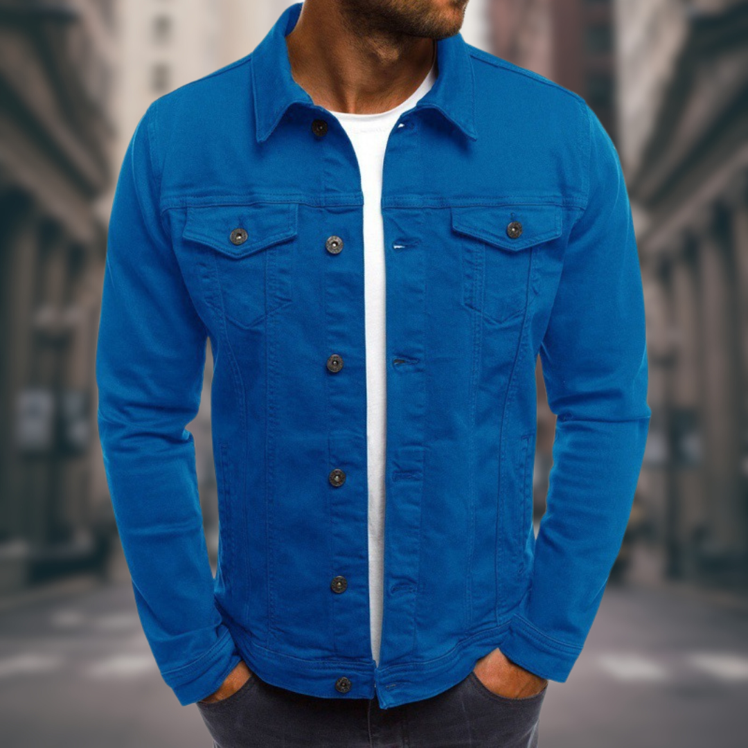 Artur - Kitsa Lõikega Denim Jakk