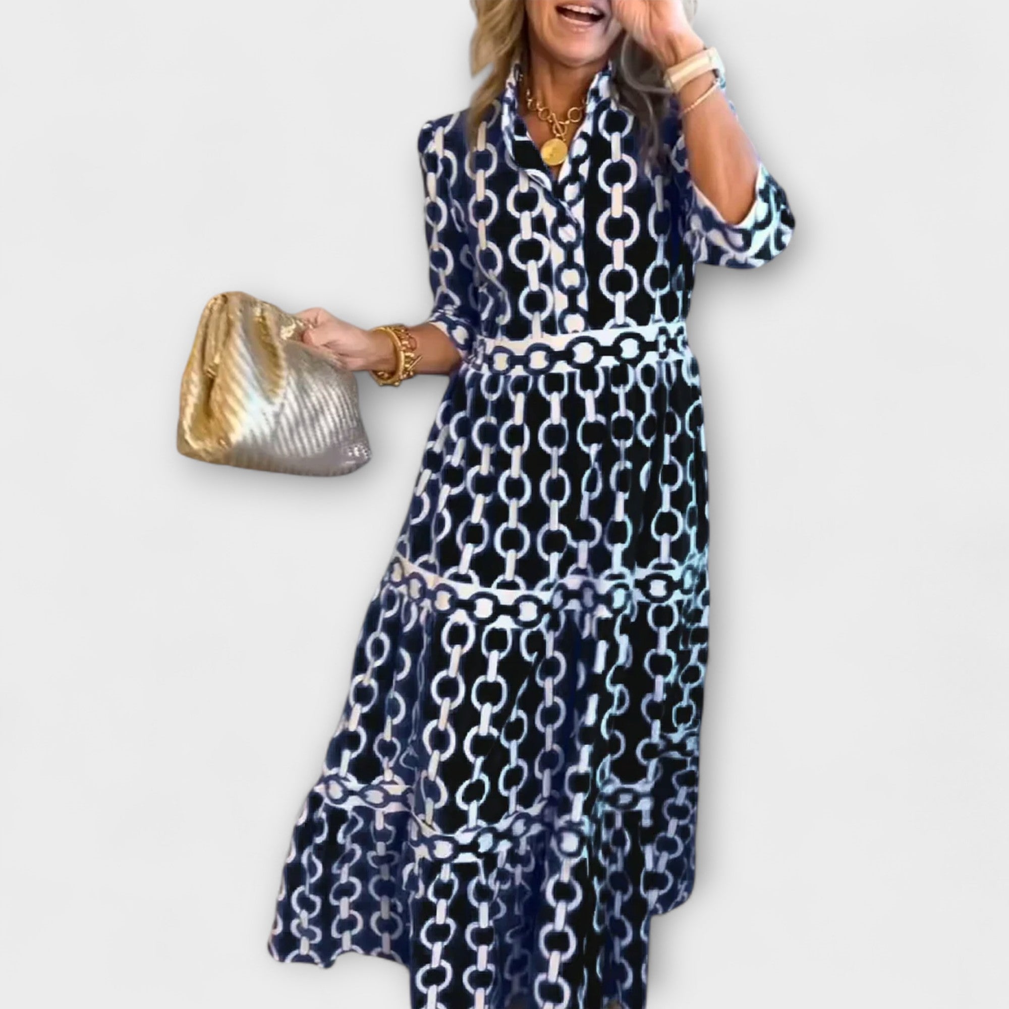 Sofia - Midi Kleid Kettidega