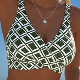 Marlene™ | Kaheosaline bikiinid elegantse rombimustriga