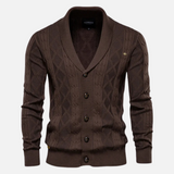 Francisco - Cardigan Argyle Pehme Segu