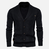 Francisco - Cardigan Argyle Pehme Segu