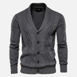 Francisco - Cardigan Argyle Pehme Segu