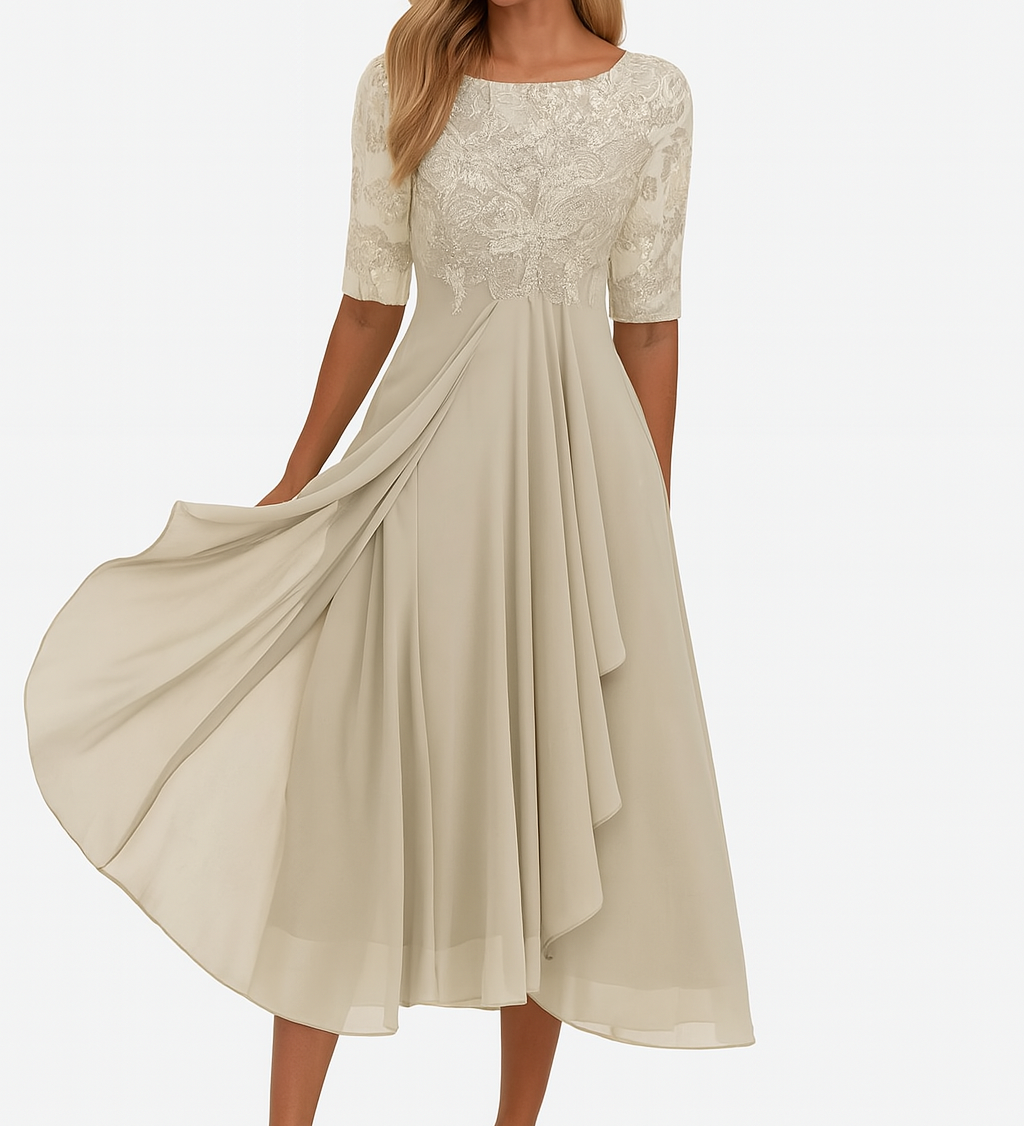 Valentina - Renda Kleit 3/4 Varrukatega