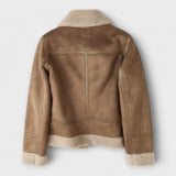 Catarina - Suede Pilootjakk