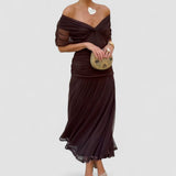 Luana - Elegantne V-dekoltee kleit