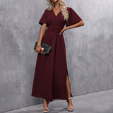 Eterna - Elegantne Must Maxi Kleid