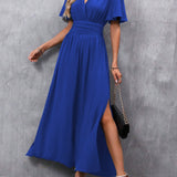 Eterna - Elegantne Must Maxi Kleid