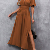 Eterna - Elegantne Must Maxi Kleid