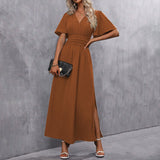Eterna - Elegantne Must Maxi Kleid