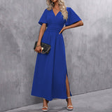 Eterna - Elegantne Must Maxi Kleid