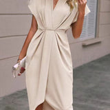 Caia - Midi Ümbrik Kleid
