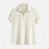 Polo Särk - Jacquard Kootud Krae