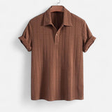 Polo Särk - Jacquard Kootud Krae
