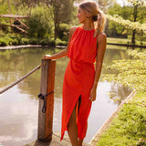 Line - Elegantne Midi Kleid