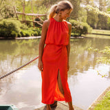 Line - Elegantne Midi Kleid