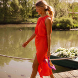 Line - Elegantne Midi Kleid