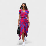 Roosa Liilia - Boho Chic Kleid