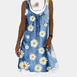 Pehme ja Elegantne Denim Kleid