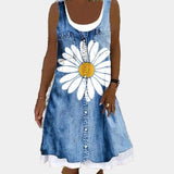 Pehme ja Elegantne Denim Kleid