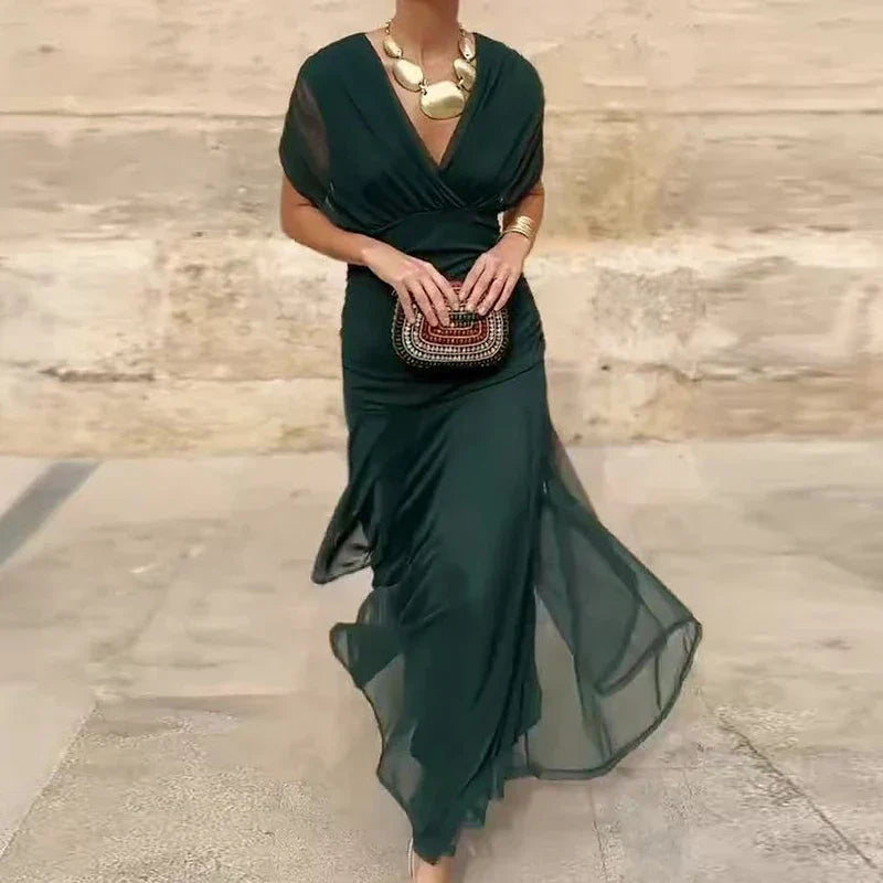 Luana - Elegantne V-dekoltee kleit