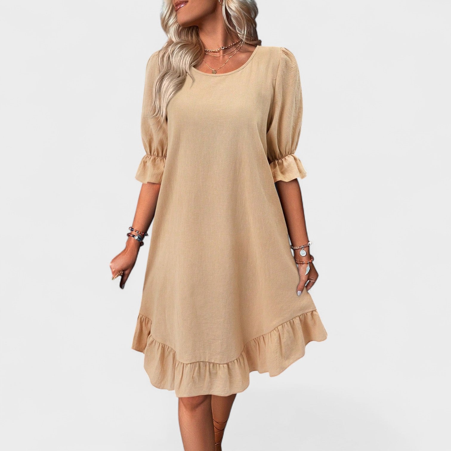 Sassa - Casual kleit volangidega