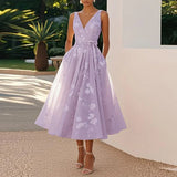 Catarina - Elegantne Midi Kleit