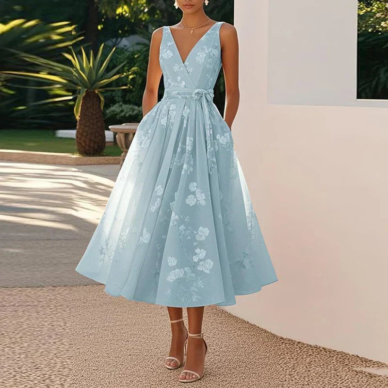 Catarina - Elegantne Midi Kleit