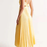 Camila - Varrukateta Midi Kleid