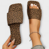 Elisabete - Lame leopardimustriga mokassiinid