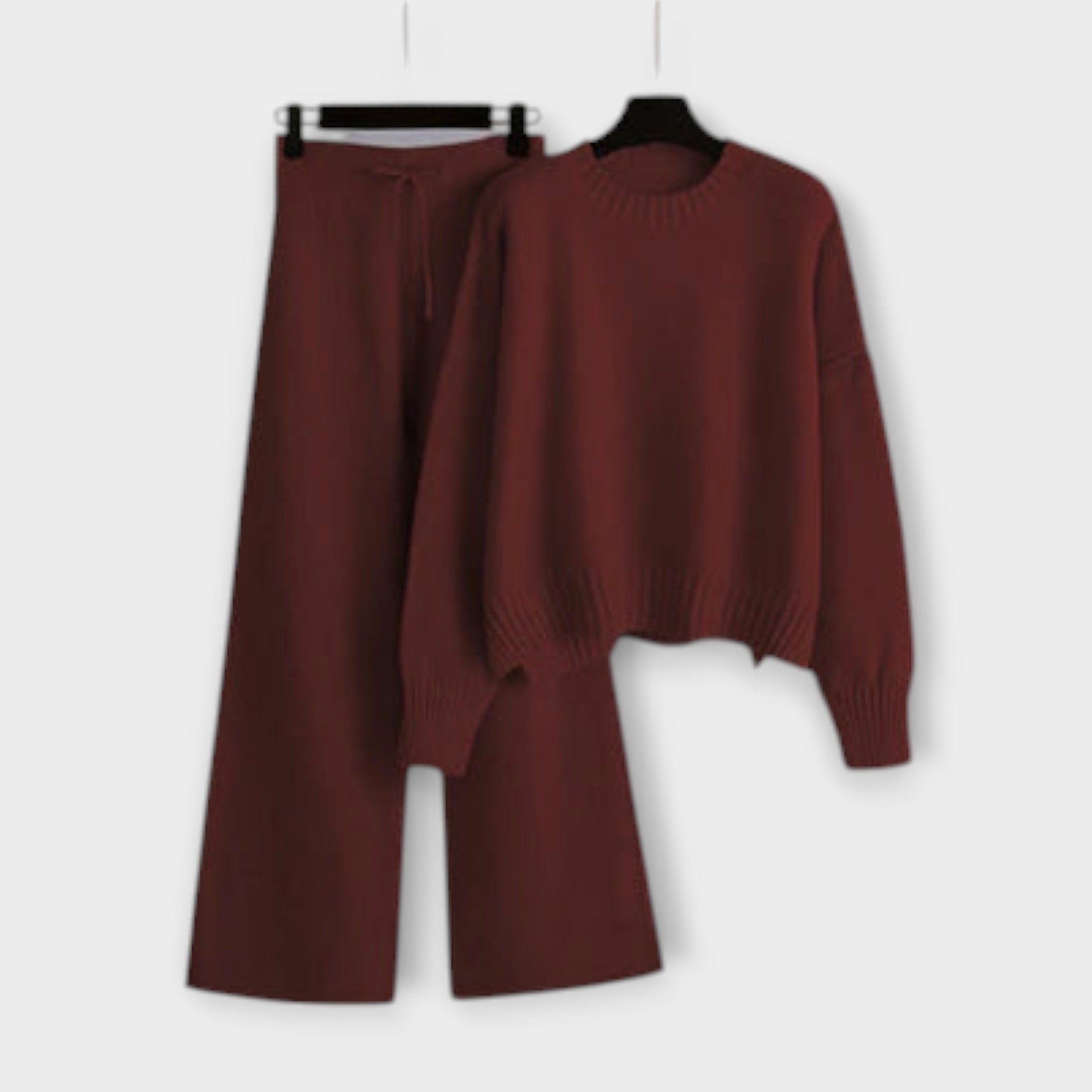 Estela - Tikkimisega casual komplekt