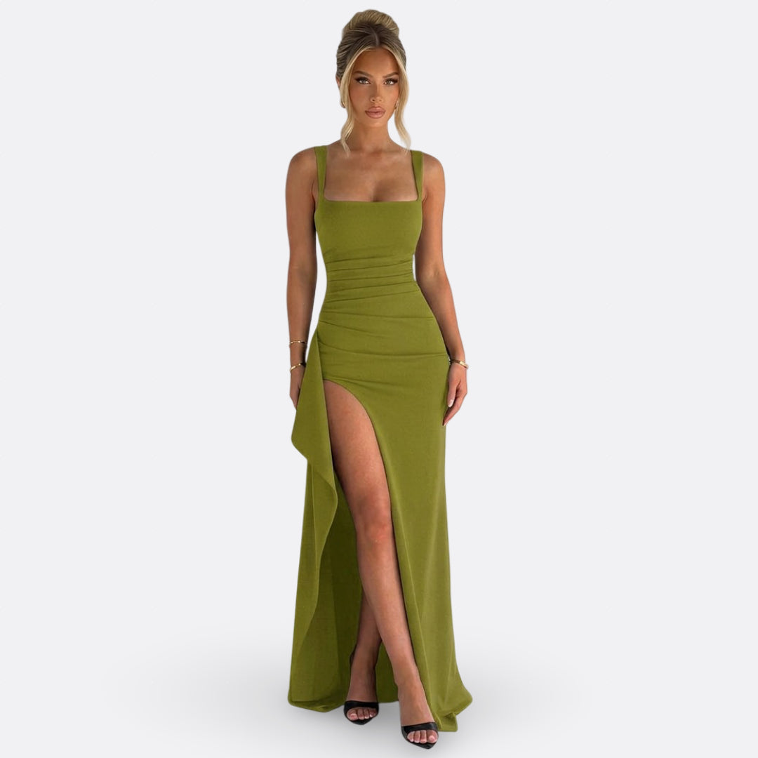 Vitória - Elegantne Maxi Kleit Avatud Seljaga