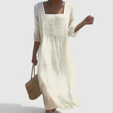 Nádia - Casual Kleid Linast