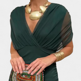 Luana - Elegantne V-dekoltee kleit