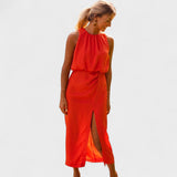 Line - Elegantne Midi Kleid