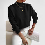 Sam - Klassikaline Kõrge Kaelusega Kampsun