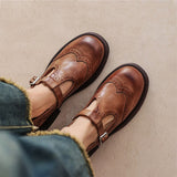 Vela - Premium Mary Janes Nahkkingad