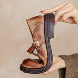 Vela - Premium Mary Janes Nahkkingad