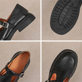Vela - Premium Mary Janes Nahkkingad