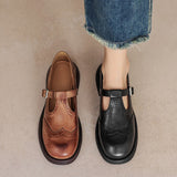 Vela - Premium Mary Janes Nahkkingad