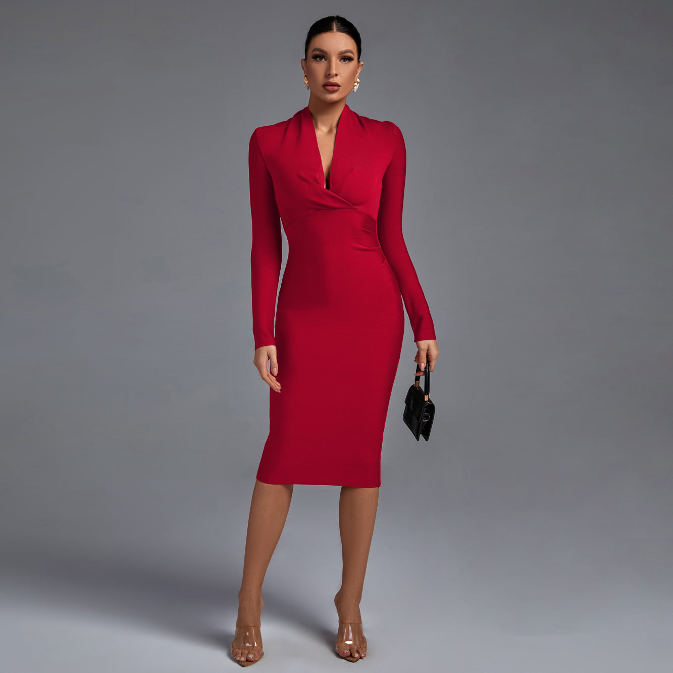 Samara - Pikkade Varrukatega Kleid