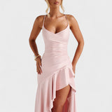 Samira - Maxi Kleid Roosa