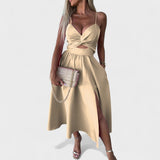 Cielo - Midi Kleid Avatud